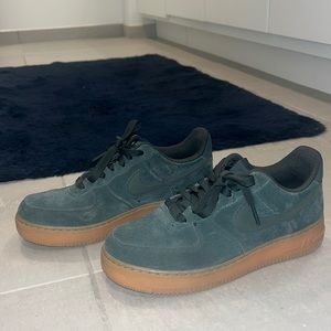 Forest Green Suede Air Force 1